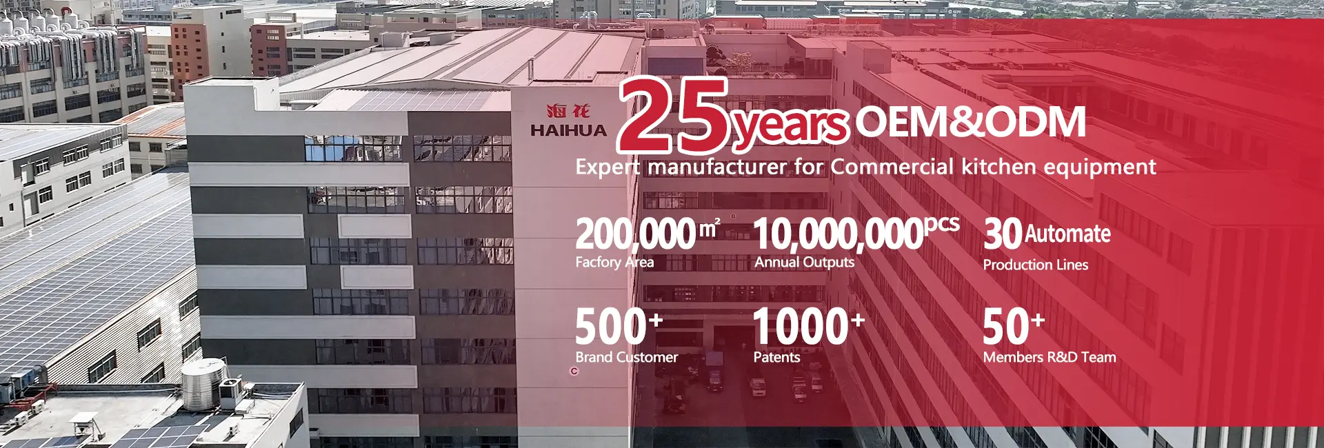 Haihua Factory is a powerful manufacturer-specializing in the production of various kitchen small appliances.