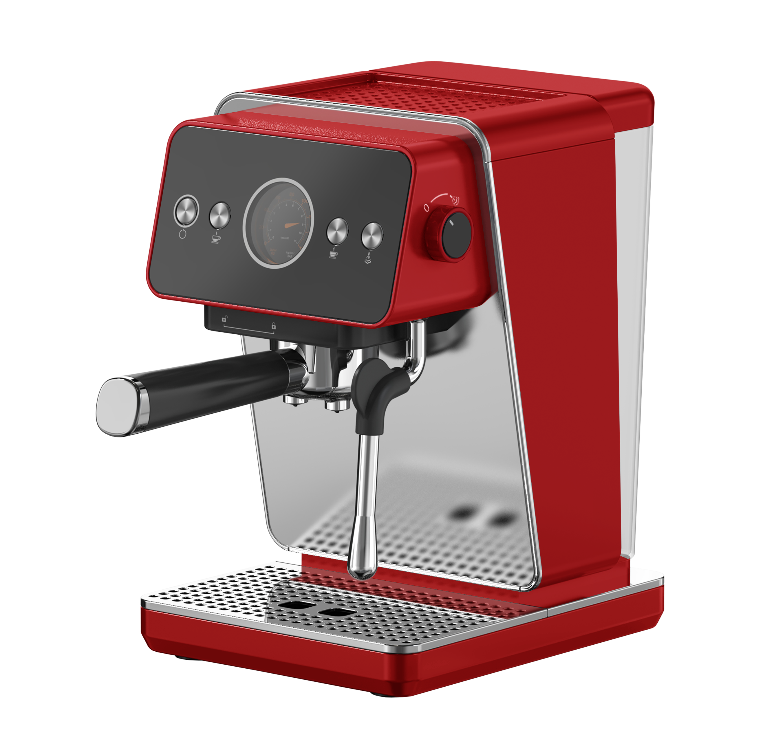 High Quality Portable Profesional Semi Automatic Espresso Coffee Maker Machine for Home Use