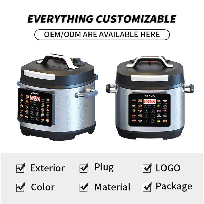 One-button Control Pressure Release Electric Pressure Cooker Steam Cooker