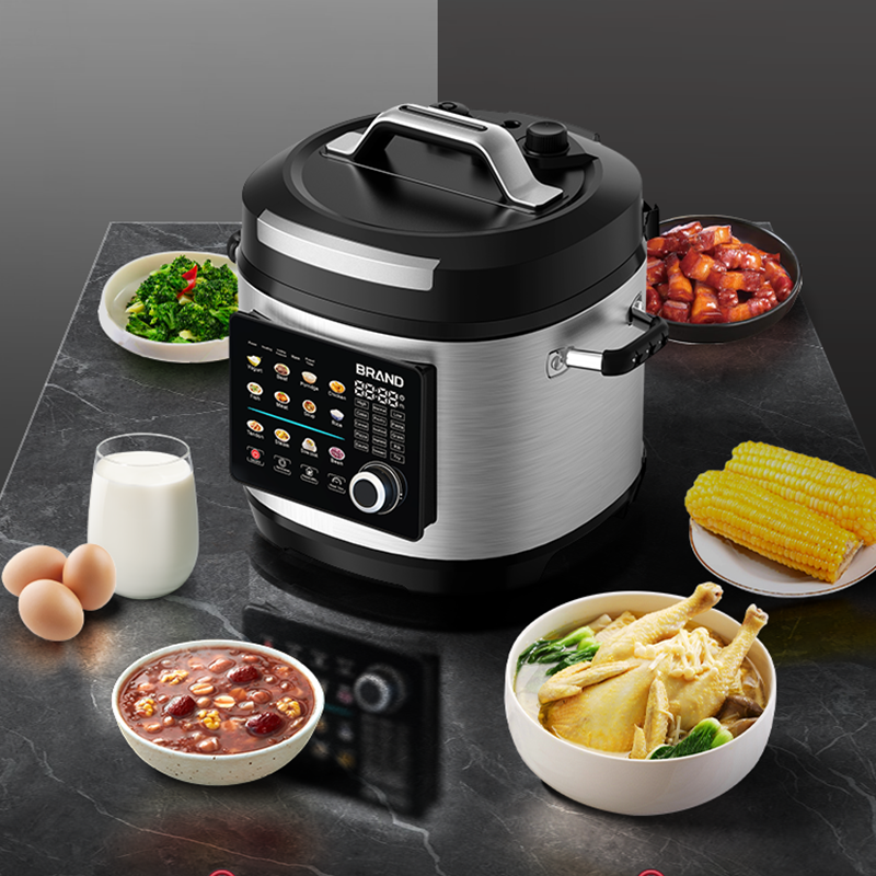 Multifunctional Stainless Steel Digital Pressure Cooker Air fryer