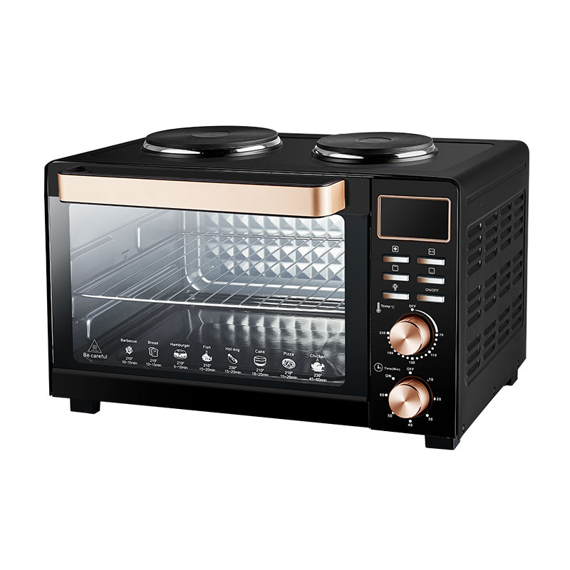 60 Liter Metal OEM Customized Logo Stainless Steel Power Warm Timer Digital Air Fryer Oven