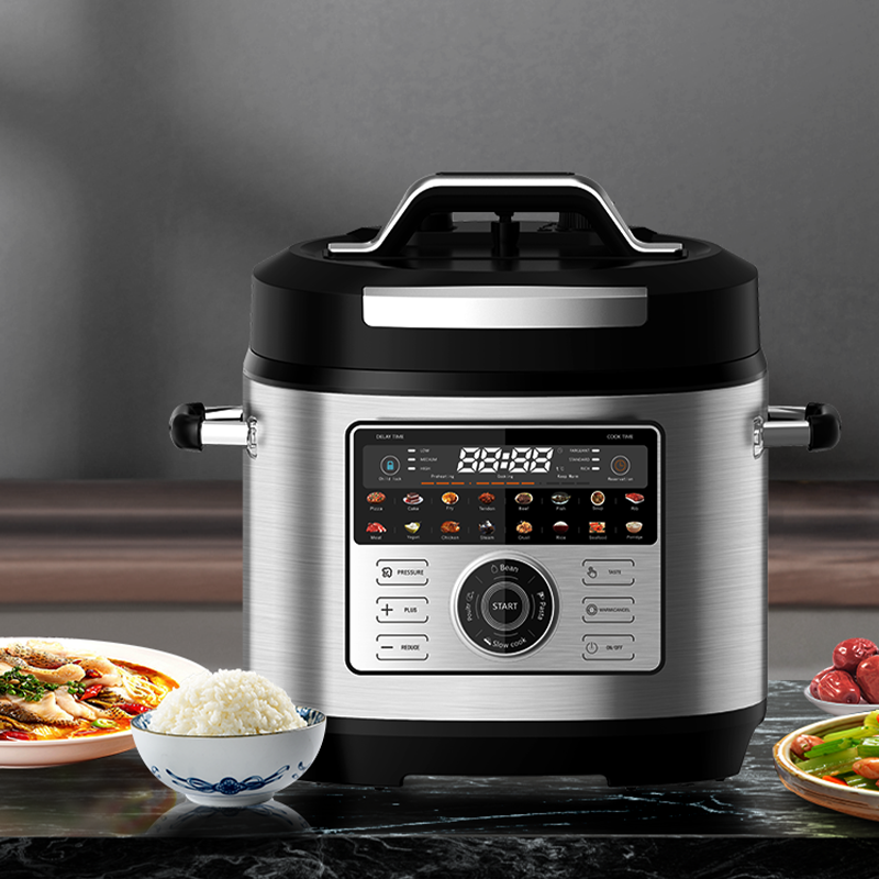 HH-A616D Multi-function Stainless Steel Electric Pressure Cookers 5L 6L Household Rice Cooker
