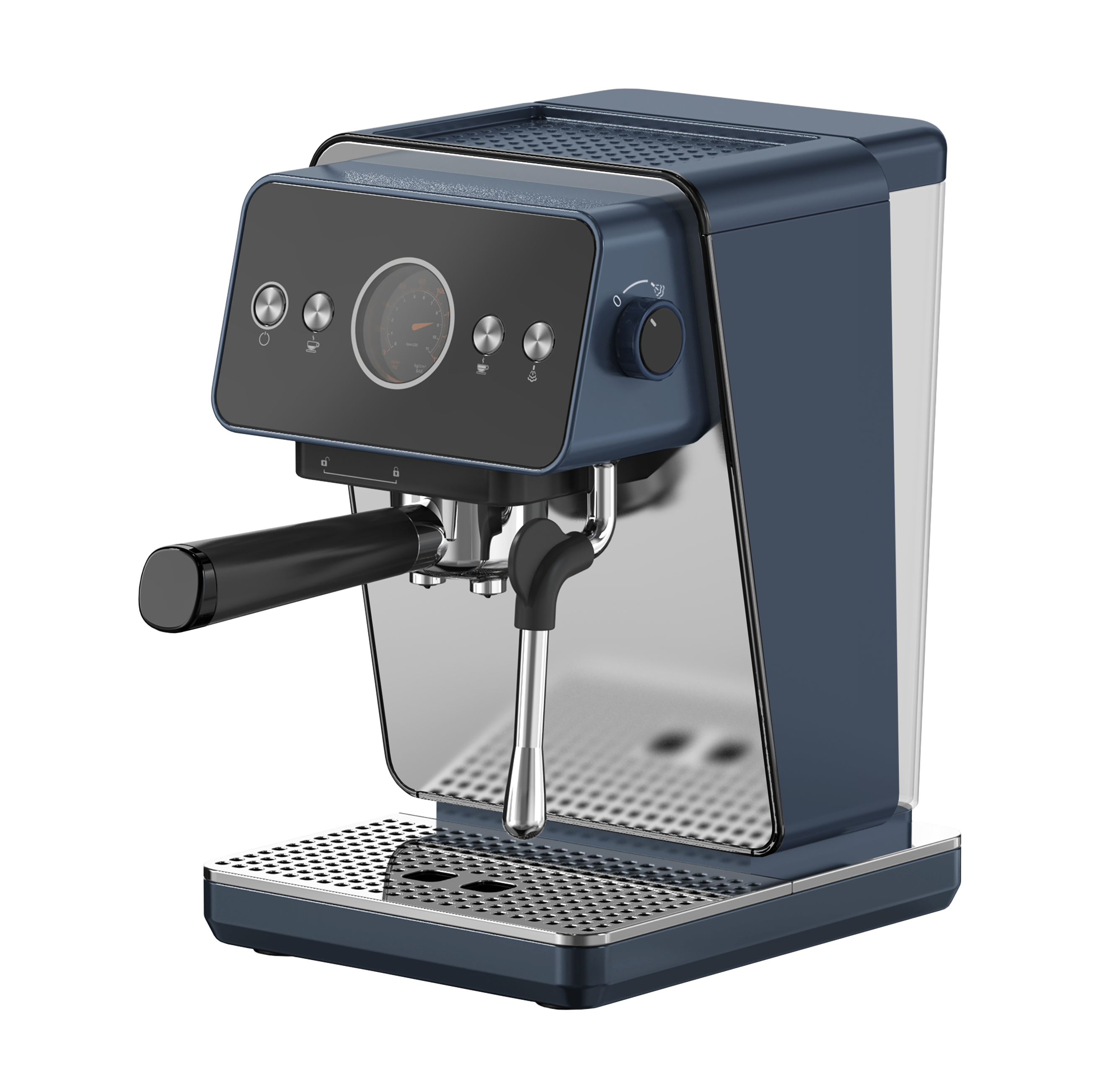 High Quality Portable Profesional Semi Automatic Espresso Coffee Maker Machine for Home Use