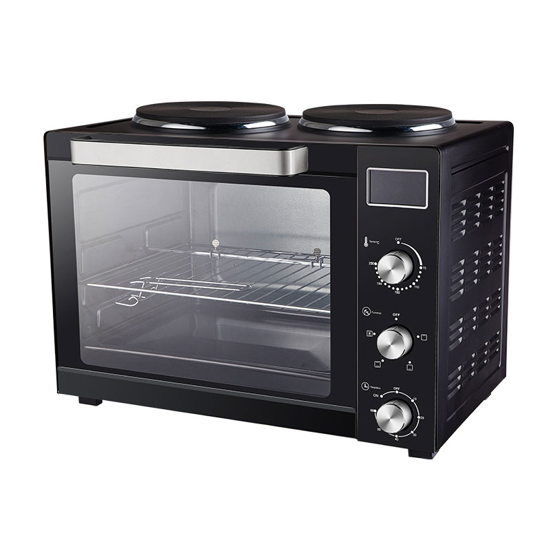 60 Liter Metal OEM Customized Logo Stainless Steel Power Warm Timer Digital Air Fryer Oven
