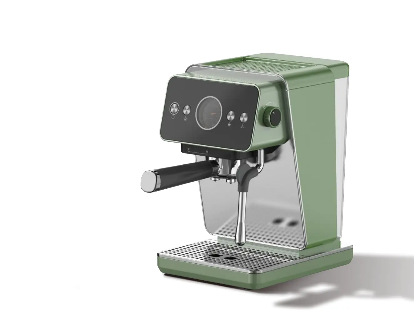 High Quality Portable Profesional Semi Automatic Espresso Coffee Maker Machine for Home Use