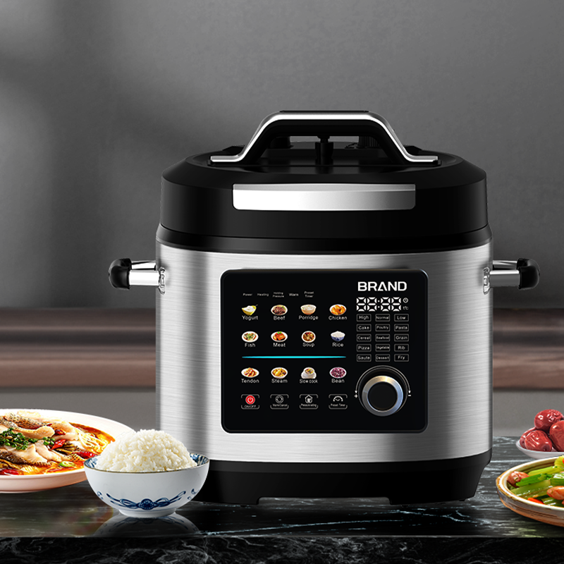 Multifunctional Stainless Steel Digital Pressure Cooker Air fryer
