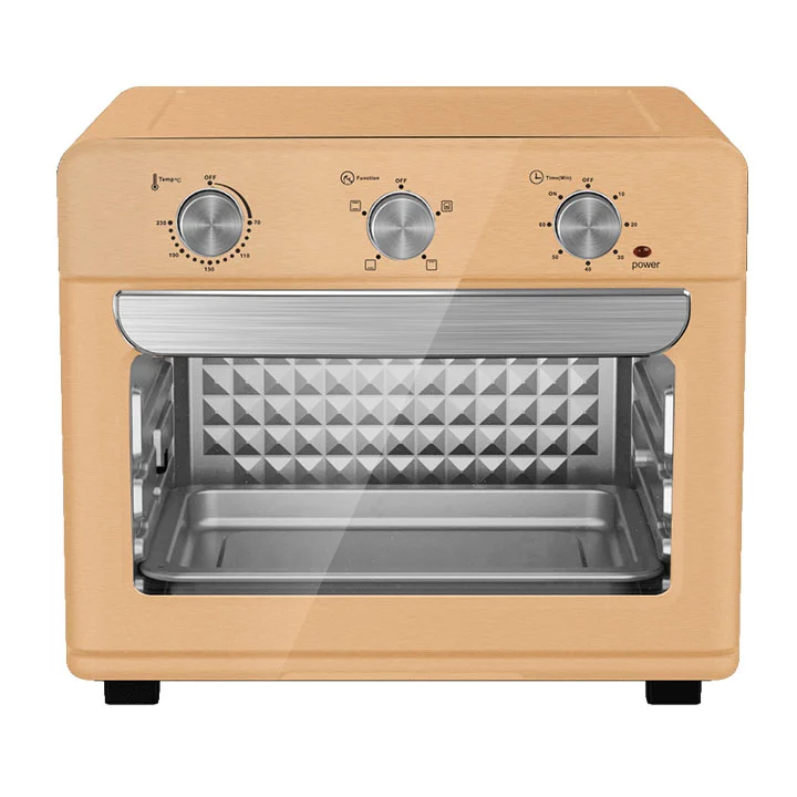Haihua Stainless Steel Knob Control 25L Air Fryer Oven Household Kitchen Convection Toaster Electric Oven Manufacturer Ovens-HH2504RCL-ETL