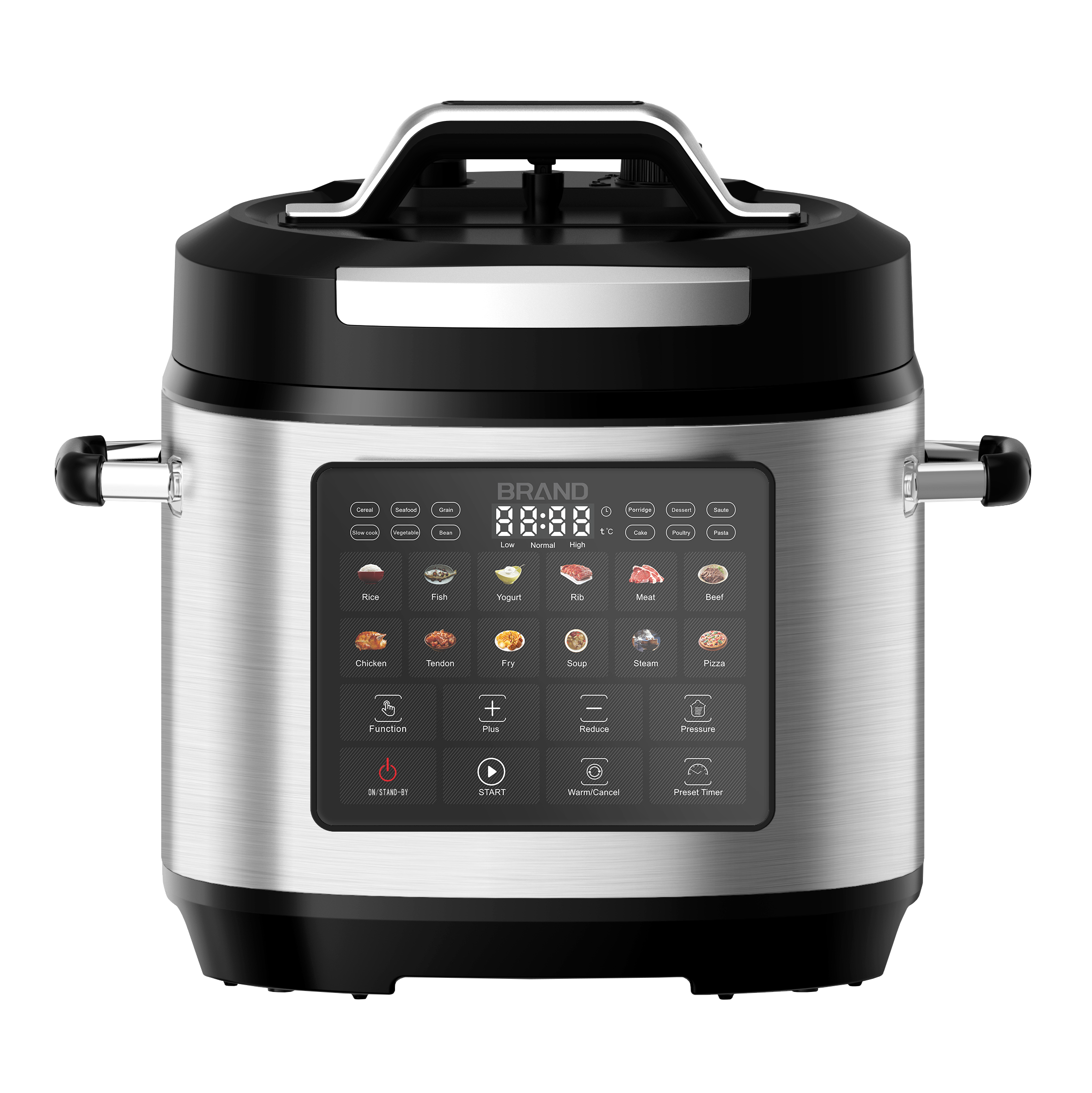 High Quality Stainless Steel 5L 6L Pressure Cooker Multifunction 24 Menus Non-stick Coating Inner Pot Electric Pressure Cooker