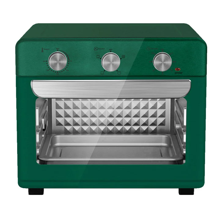 Haihua Stainless Steel Knob Control 25L Air Fryer Oven Household Kitchen Convection Toaster Electric Oven Manufacturer Ovens-HH2504RCL-ETL